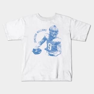 Jameson Williams Detroit Vintage Mono Kids T-Shirt